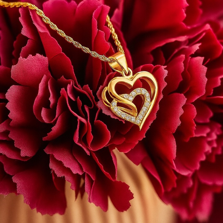 ZŁOTY PEŁNY ŁAŃCUSZEK DAMSKI SINGAPUR Z ZAWIESZKĄ PR. 585 925 + GRAWER