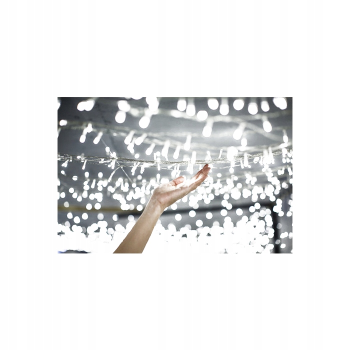 LAMPKI CHOINKOWE 50 METRÓW 100LED z programatorem 8 FUNKCJI światełka