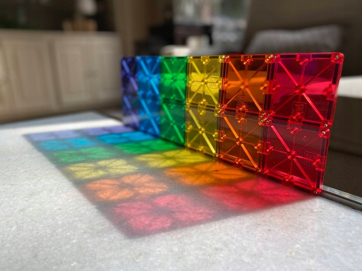MAGNA TILES Klocki Magnetyczne Konstrukcyjne Classic 100 elementów
