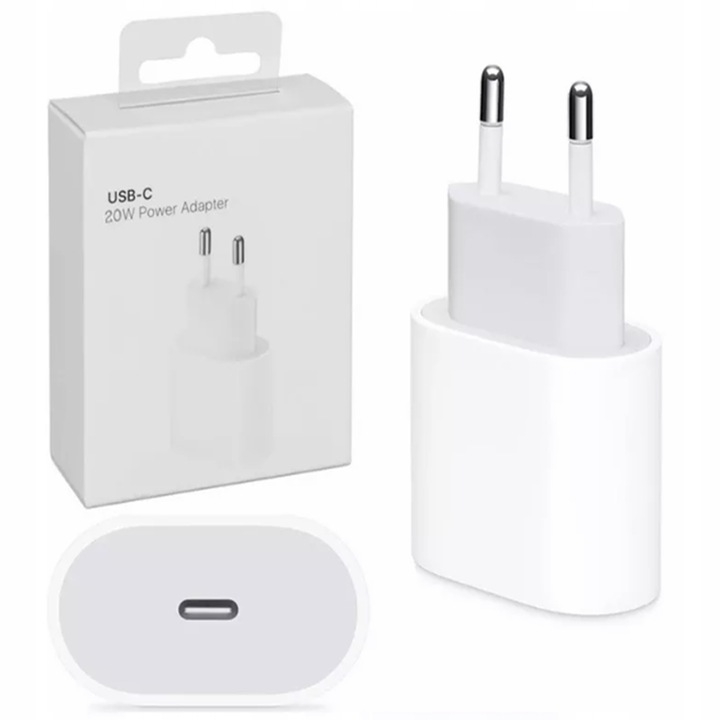 SZYBKA ŁADOWARKA USB C 20W + KABEL DO IPHONE 1M