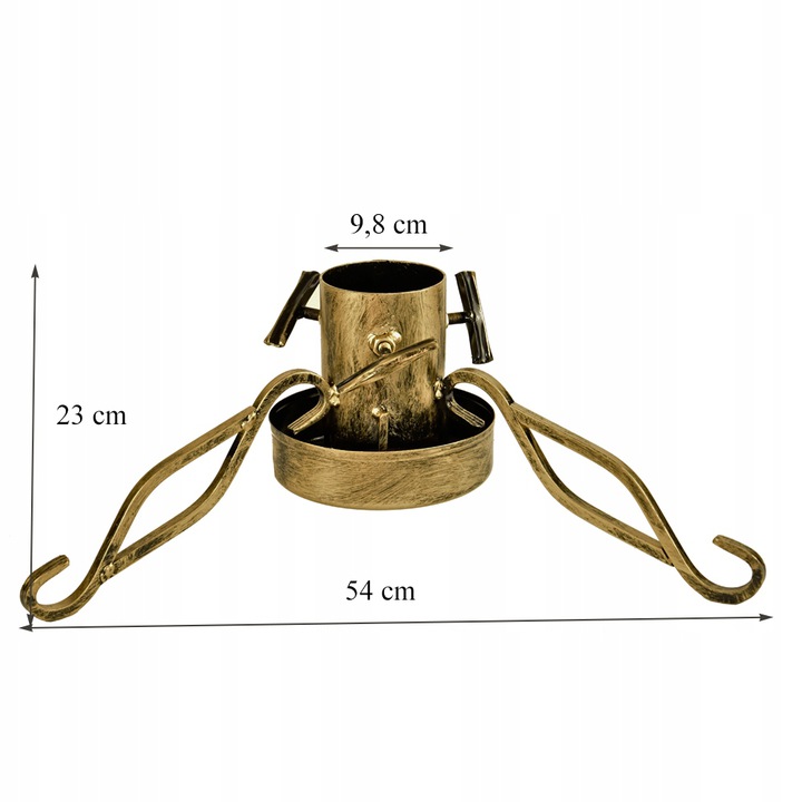 STOJAK NA POD ŻYWĄ CHOINKĘ ZE ZBIORNIKIEM MISKĄ NA WODĘ KUTY KOLEC STABILIZ