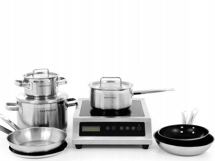 GARNEK INDUKCJA NIERDZEWNY 9 L SREDNI 250 mm TROJWARSTWOWE DNO PRESTONA