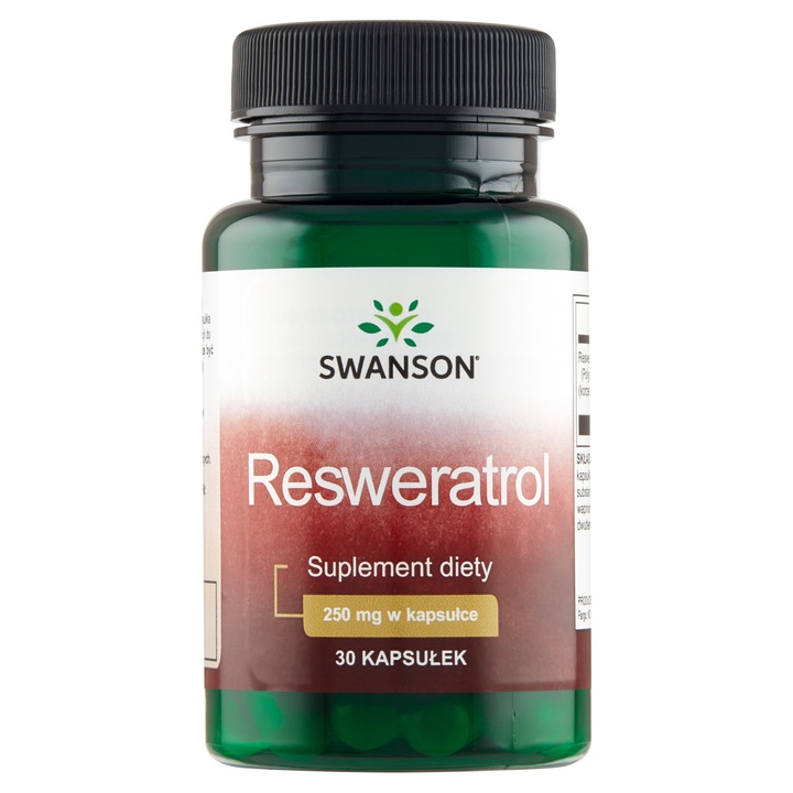 SWANSON RESWERATROL 250 mg 30 kaps