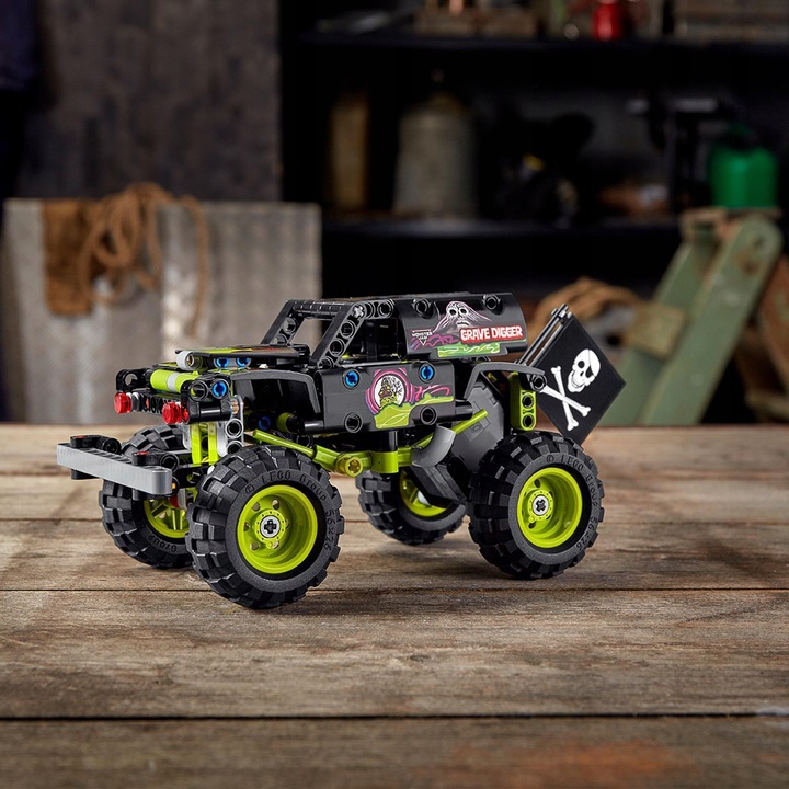 LEGO TECHNIC Monster Jam Grave Digger 42118 + GRATIS List do Mikołaja!