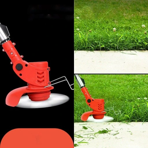 TELESKOPOWA ELEKTRYCZNA BEZPRZEWODOWA PODKASZARKA 650 W MOCNA+2*3000mAh AKU