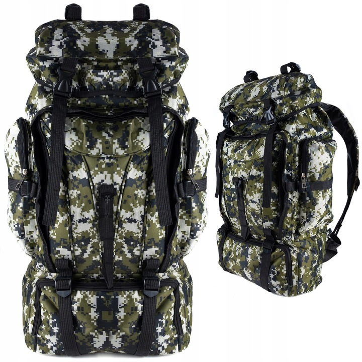 Plecak Turystyczny Trekkingowy Górski Duży 70L MORO Pojemny Wytrzymały