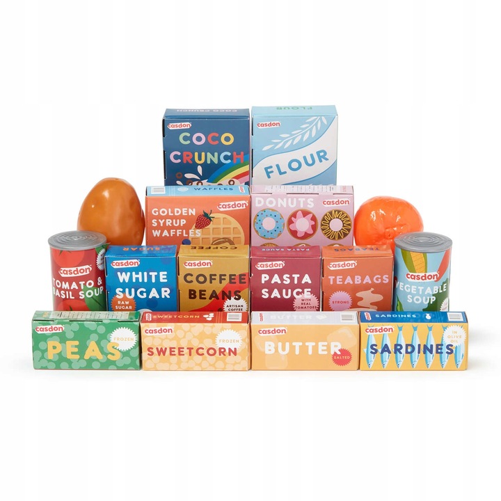 WÓZEK SKLEPOWY NA ZAKUPY DLA DZIECI KOSZYK AKCESORIA 50 CM CASDON