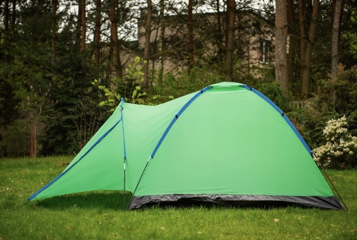 Namiot Turystyczny Kempingowy Duży 6-osobowy Praktyczny Igloo 240x290cm