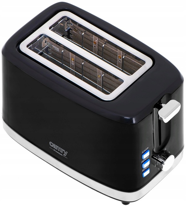 TOSTER OPIEKACZ KANAPEK 6 POZIOMÓW 900W GRZANKI FUNKCJA STOP RUSZT DO BUŁEK