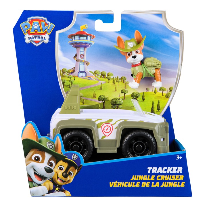 PSI PATROL TRACKER POJAZD TERENOWY JEEP + FIGURKA