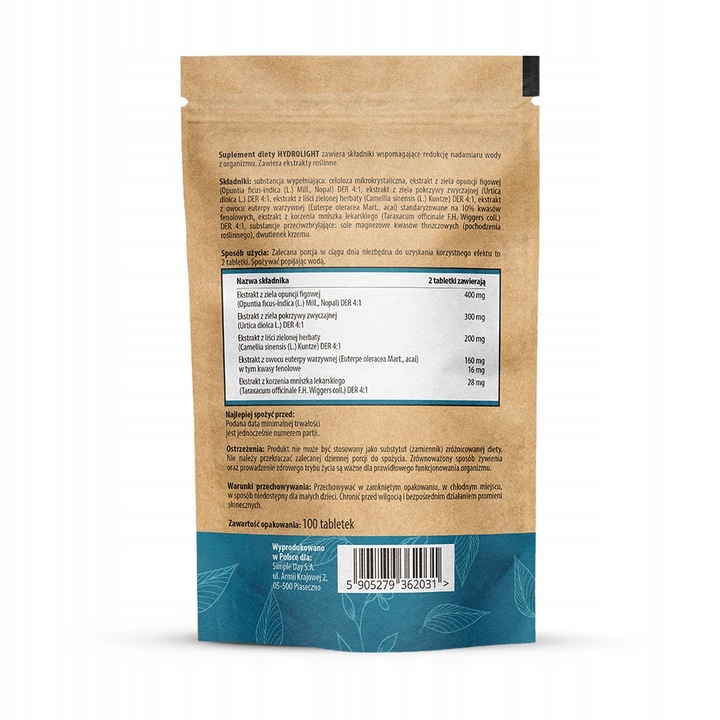 Hydrolight -naturalny suplement diety