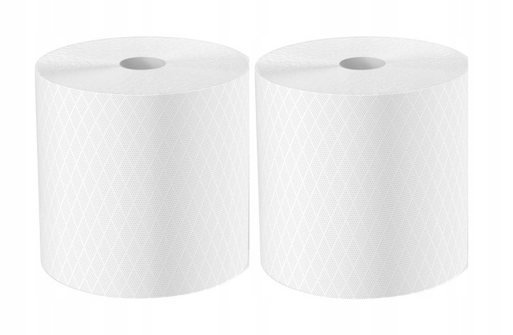 CZYŚCIWO przemysłowe PURA, RĘCZNIK PAPIEROWY biały, 100% celuloza, 2x200m