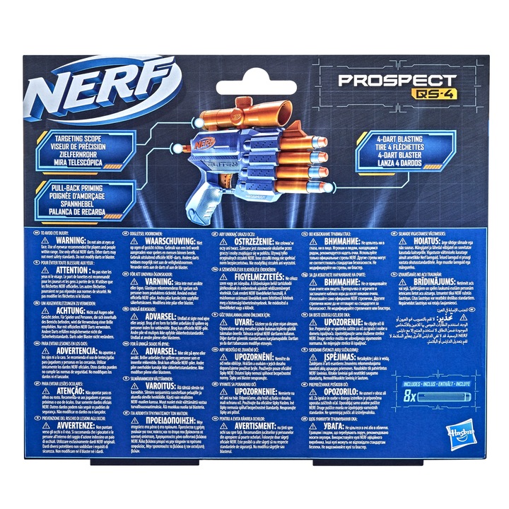 HASBRO NERF ELITE 2.0 PROSPECT QS-4 F4190