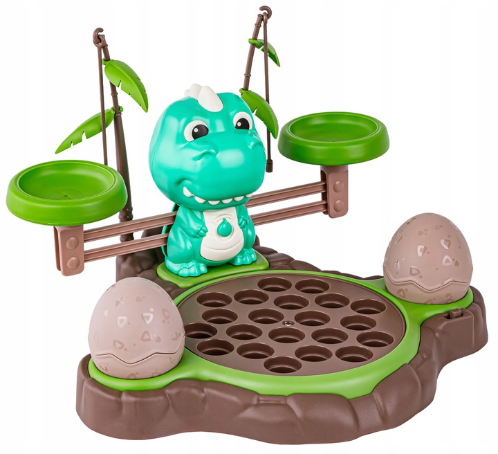 EDUKACYJNA GRA WAGA szalkowa DINOZAUR WĘDKOWANIE Równoważnia Łowienie Rybek