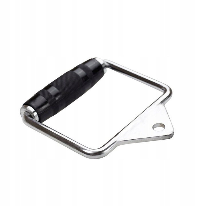 POJEDYŃCZY UCHWYT CHROMOWANA STAL GUMOWY UCHWYT SOLIDNY WYTRZYMAŁY HMS