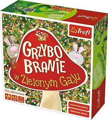 Grzybobranie w zielonym gaju. Gra. Trefl 00988