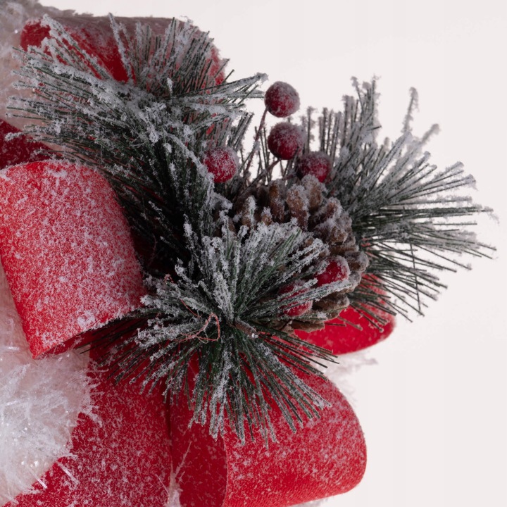 DEKORACJA ŚWIĄTECZNA ŚWIETLNA STOSIK PREZENTÓW 25X75 40 LED NA BATERIE