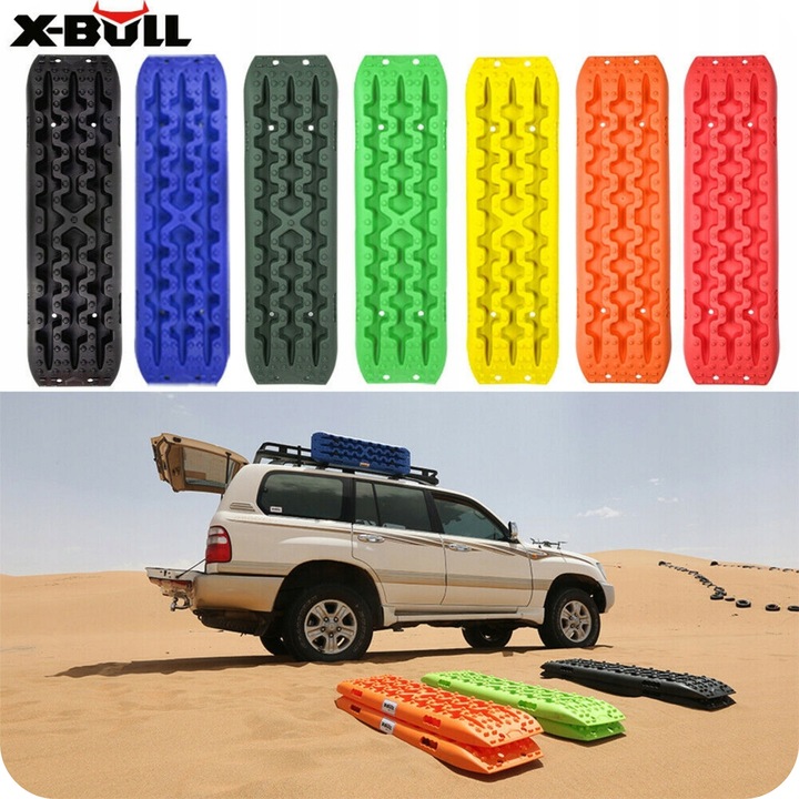 Trapy Piaskowe Do Terenówki OFF-ROAD 4x4 Śnieg Błoto Zestaw 2 szt. z Torbą