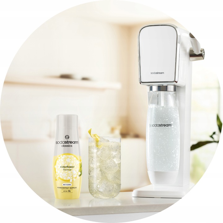 Zestaw Syrop do wody SodaStream Elderflower Bez cukru 3x440ml +Torba GRATIS
