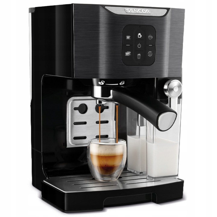 Ekspres do Kawy Ciśnieniowy Kolbowy Sencor 4040BK