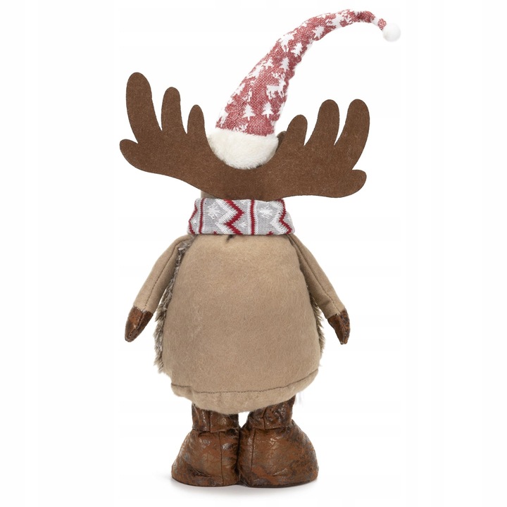 RENIFER ŚWIĄTECZNY STOJĄCY POD CHOINKĘ 73cm OZDOBA DEKORACJA ŚWIĄTECZNA
