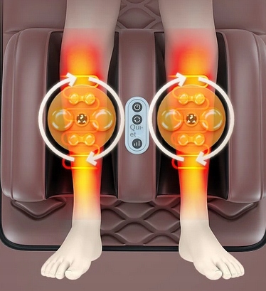MATERAC MASUJĄCY Mata do masażu + MASAŻER DRENAŻ NÓG ŁYDEK PRESOTERAPIA