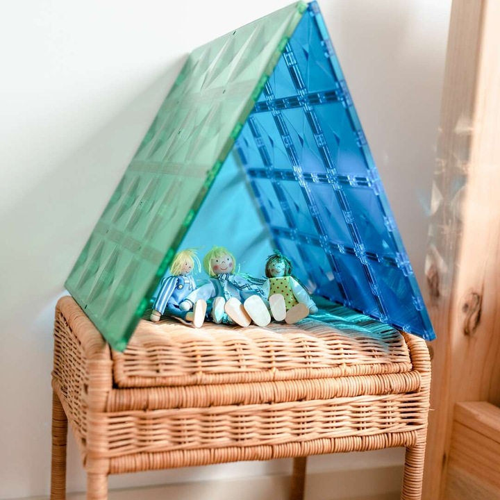 Connetix: 2 el. Klocki magnetyczne Base Plate Pack