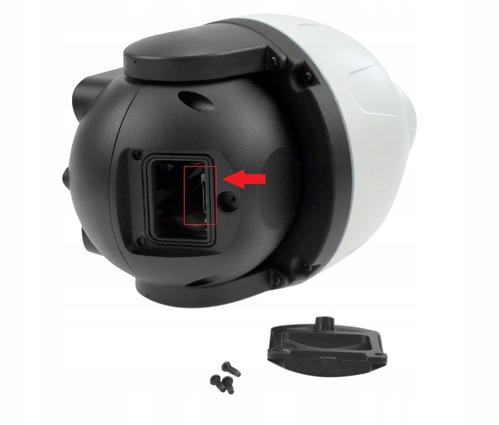 ZEWNĘTRZNA KAMERA OBROTOWA WIFI IP BEZPRZEWODOWA WIFI 8Mpx 4K ZOOM X8 DVS