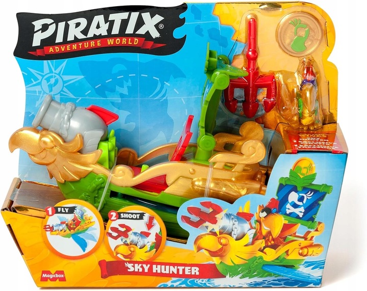 PIRATIX Sky Hunter Zestaw, figurka Magic Box