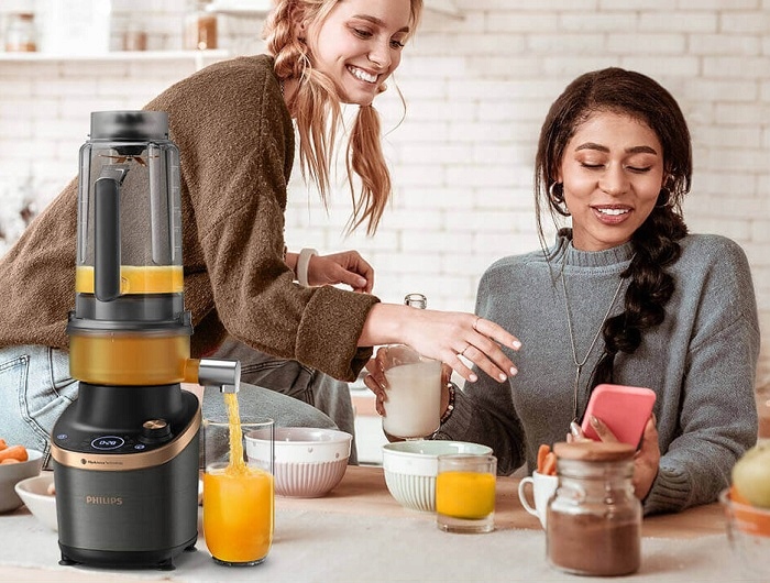 Blender z modułem sokowirówki Philips HR3770/00 Flip&Juice 1500W