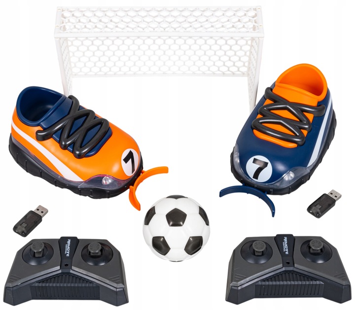 BUTY GO GRY W PIŁKĘ SAMOCHÓD ZDALNIE STEROWANY PILOT AUTO PODŚWIETLENIE LED