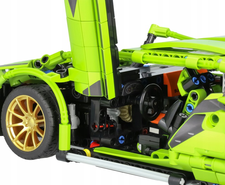 KLOCKI LAMBORGHINI TECHNICZNE AUTO SPORTOWE WYŚCIGOWE XTECH 1254 ELEMENTY