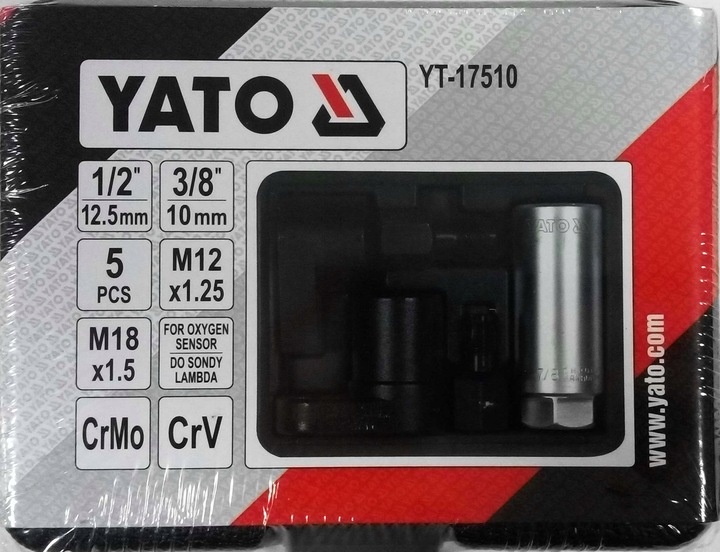 YATO ZESTAW NARZĘDZI DO OBSŁUGI SONDY LAMBDA 5 EL.