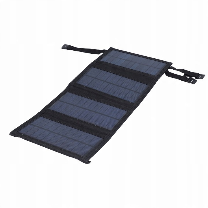 ŁADOWARKA SOLARNA DO TELEFONU 20W SKŁADANY PANEL SŁONECZNY USB IP65