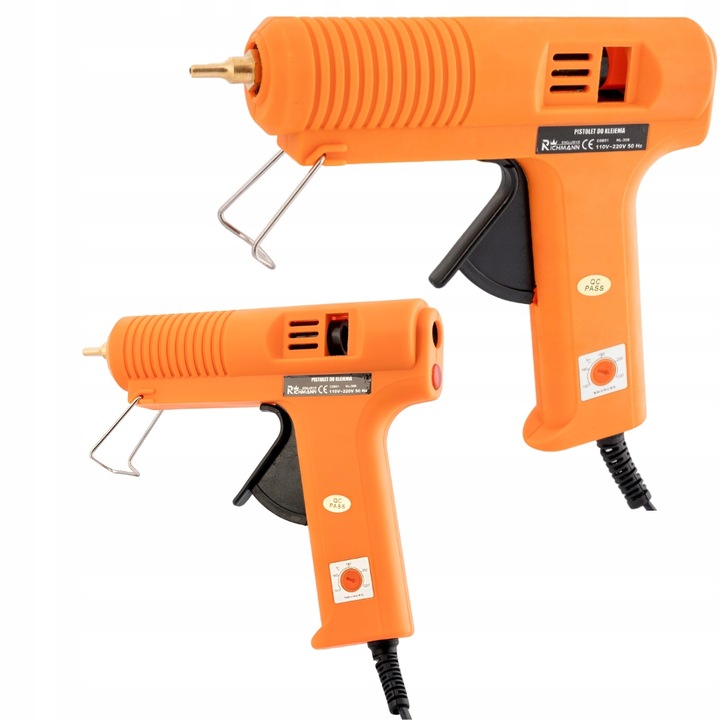 PISTOLET DO KLEJU NA GORĄCO 150W Z REGULACJĄ TEMPERATUR 5 STOPNIOWY SOLIDNY