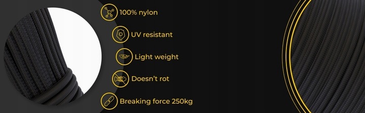 Linka EDCX 4mm Paracord 550 - (Tan, 30 m)