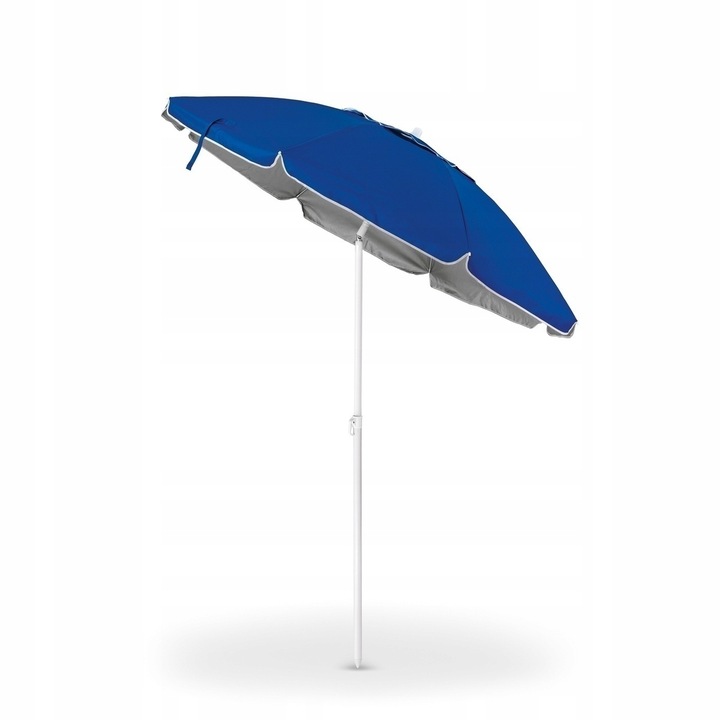 PARASOL PLAŻOWY Łamany REGULOWANY na BALKON Ogród Tadar Niebieski 200 cm
