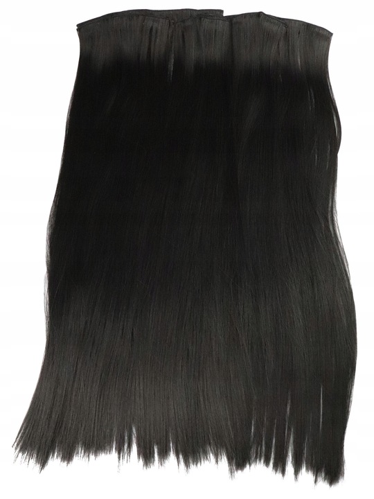 DOCZEPIANE WŁOSY Clip In Jak Naturalne Dopinki Proste Długie 6 Taśm 60 cm