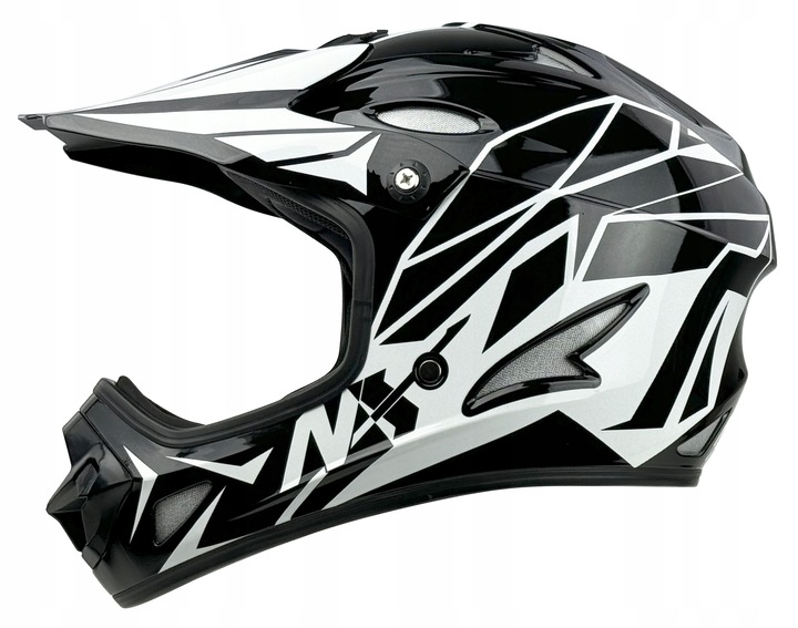 KASK ROWEROWY DOWNHILL NX EXTREME r.XS | FREE RIDE|KASK ZJAZDOWY|900g LEKKI