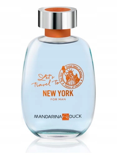 MANDARINA DUCK LET'S TRAVEL TO NEW YORK FOR MAN EDT 100 ML FLAKON
