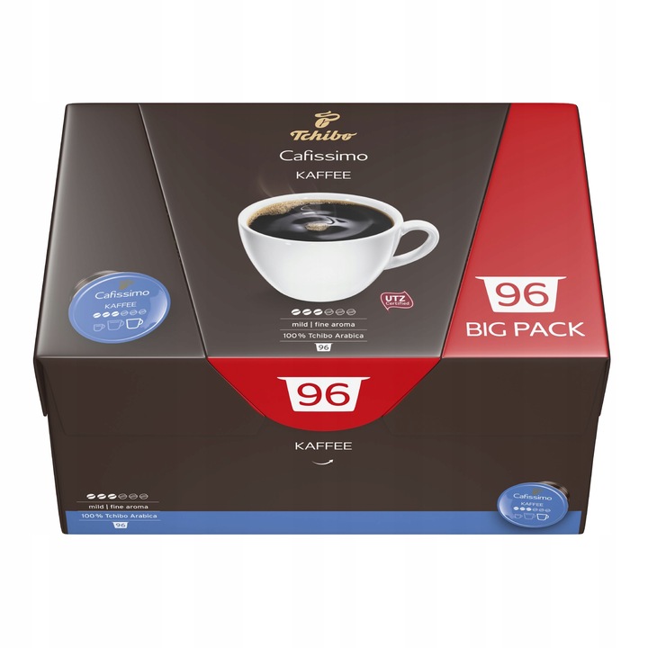 Kapsułki Tchibo Cafissimo Coffee Mild 96szt