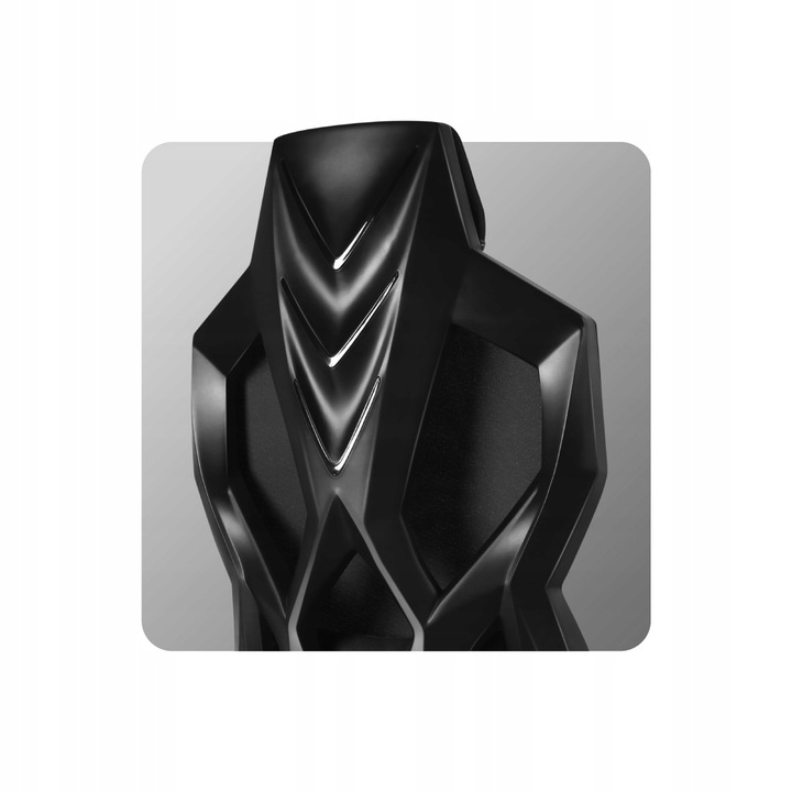 STYLOWY Fotel Gamingowy HUZARO Combat 6.2 Black z Oświetleniem RGB LED