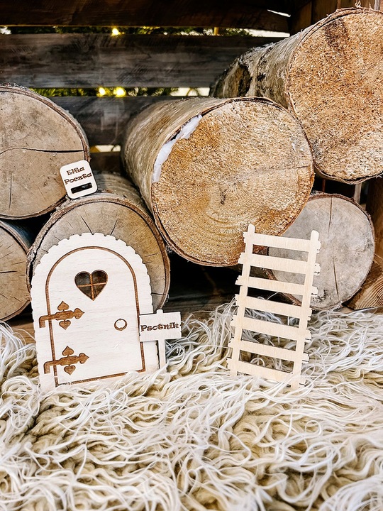 ELF PSOTNIK FIGURKA ZESTAW TABLICZKI DRZWI ZADANIA ADWENTOWE PAKA GADŻETY