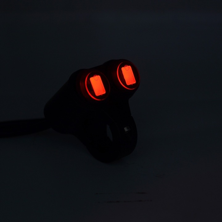 MOTOCYKLOWY 2x PRZEŁĄCZNIK WŁĄCZNIK CNC ALUMINIOWY