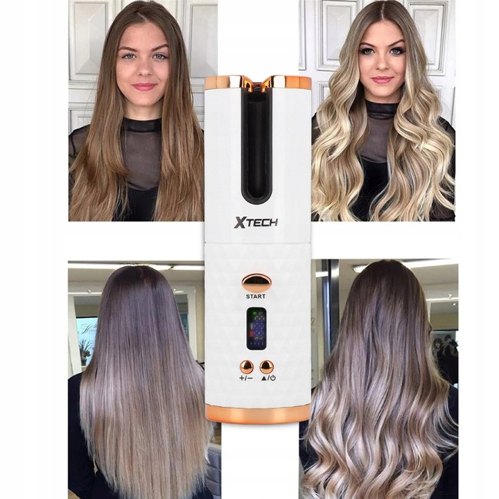 LOKÓWKA DO WŁOSÓW AUTOMATYCZNA CERAMICZNA LCD CURL