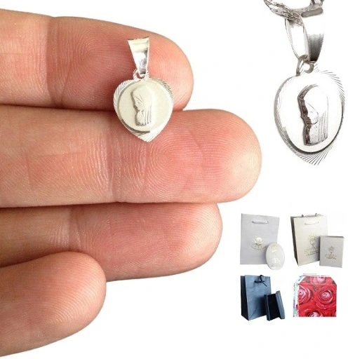 Komunijny Łańcuszek Srebrny 925 Zawieszka (na PREZENT)