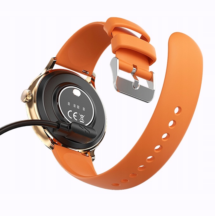 SMARTWATCH DAMSKI Z FUNKCJA ROZMOWY SPORT PULS POMIARY MENU PL SMART WATCH