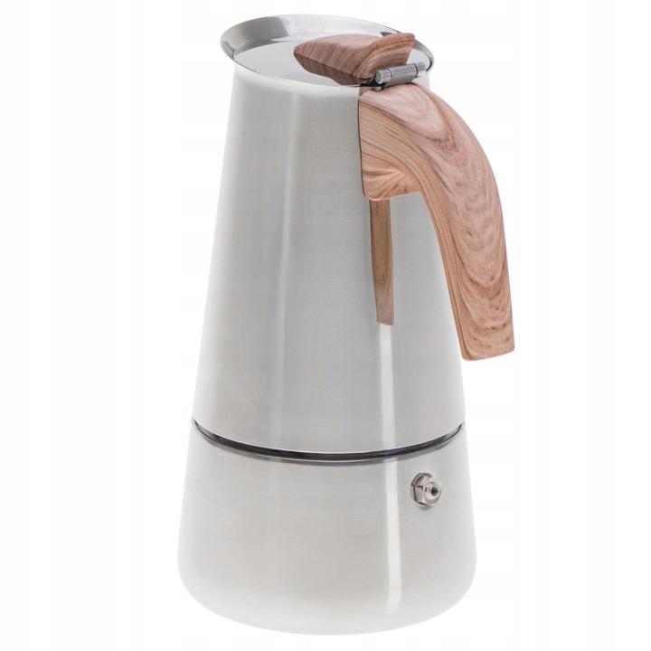 Kawiarka Zaparzacz do kawy 320ml Działa na indukcji, Gaz, Stalowa Camry