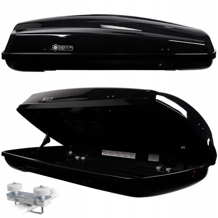 BOX DACHOWY BAGAŻNIK MODULA CIAO 430LCZARNY BOXY SOSNOWIEC