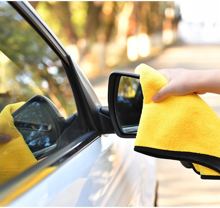 MIKROFIBRA PUSZYSTY RĘCZNIK DO OSUSZANIA AUTA 800g